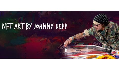 NFT art by Johnny Depp