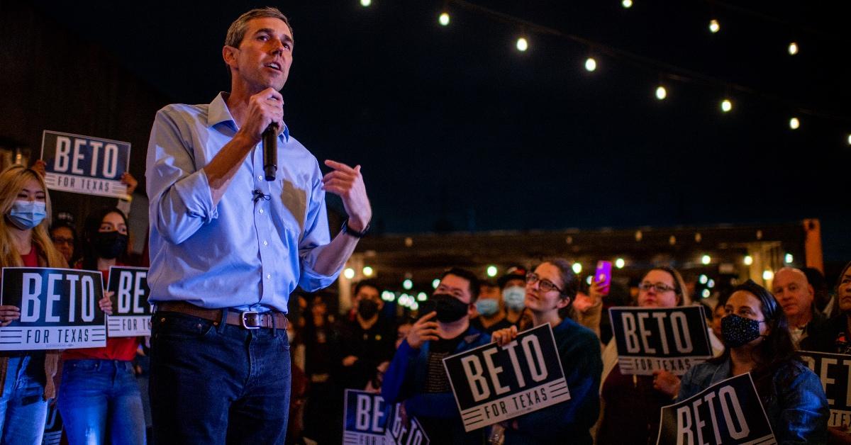 Beto O'Rourke campaigning 