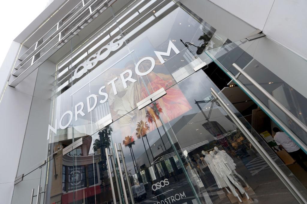 An exterior view of a Nordstrom store 