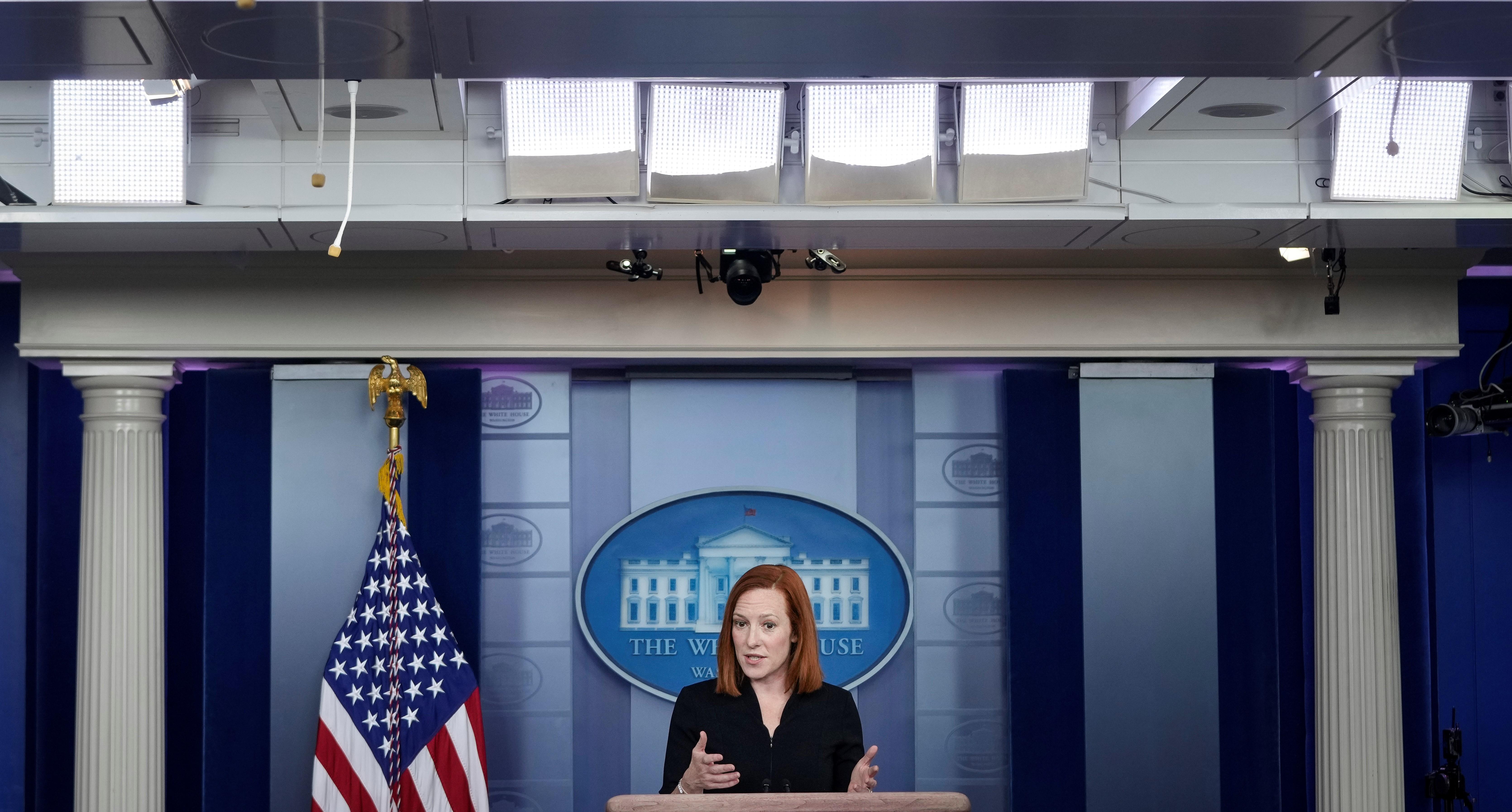 White House Press Secretary Jen Psaki 