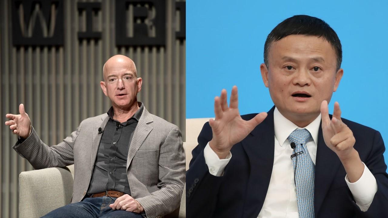 jeff bezos and jack ma