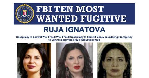 Ruja Ignatova FBI poster