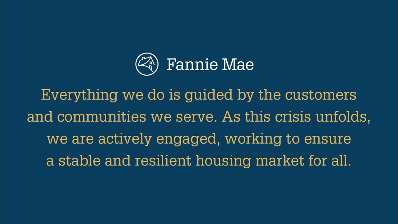 fannie mae covid