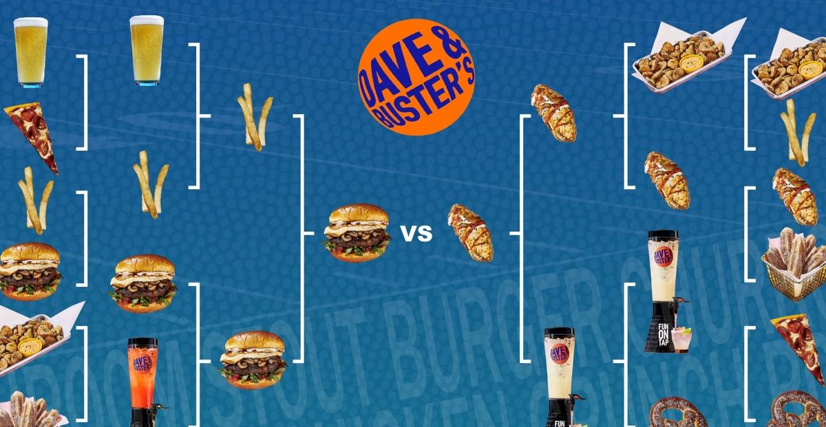 Dave & Buster's graphic