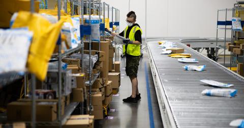 Amazon warehouse worker