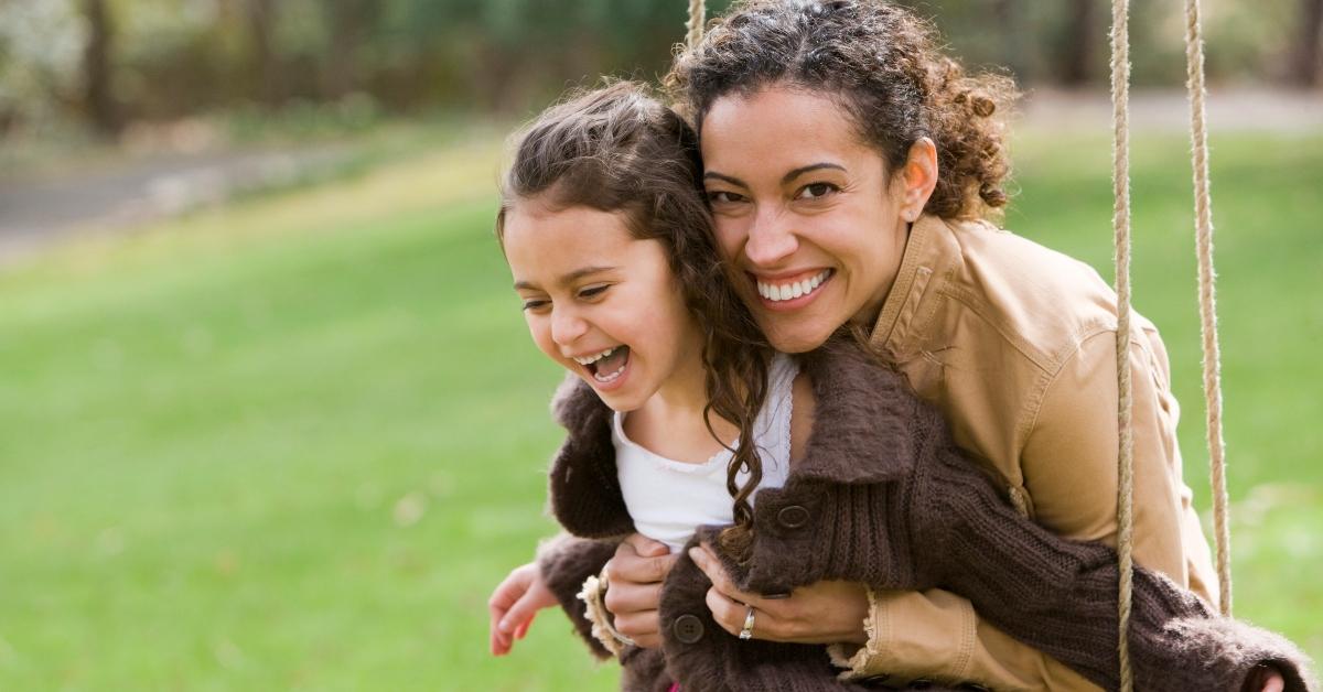 A woman and her daughter