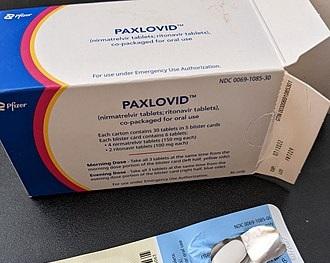 Paxlovid blister pack