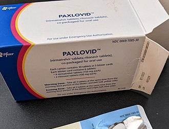Paxlovid blister pack
