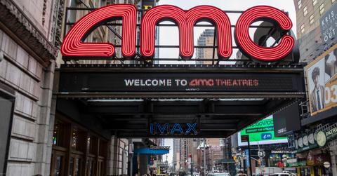 AMC theater sign