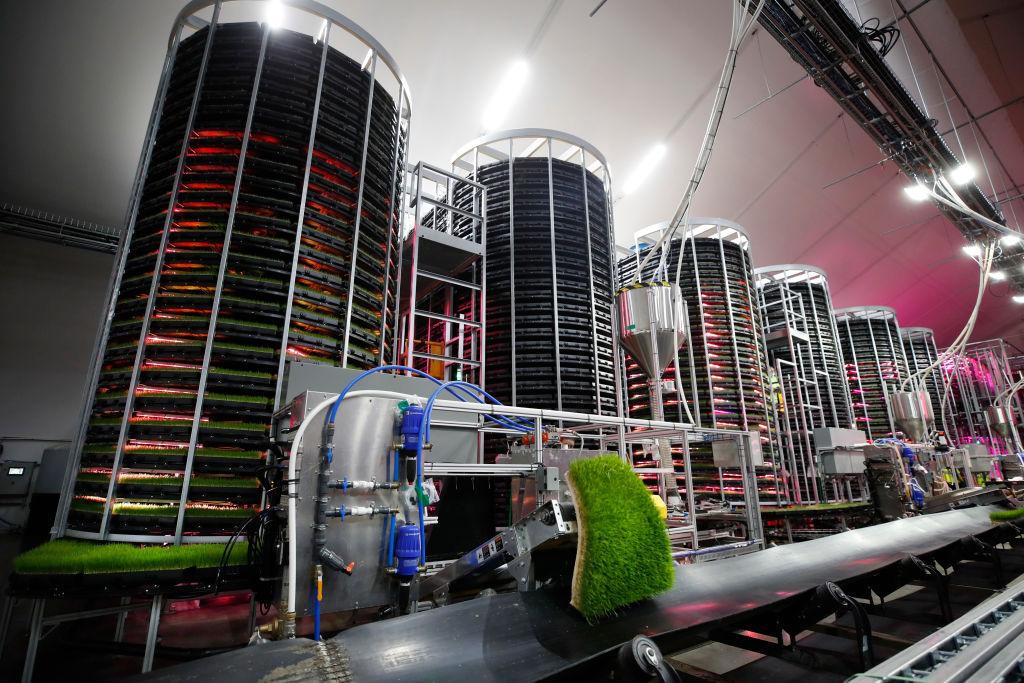 Vertical farming units