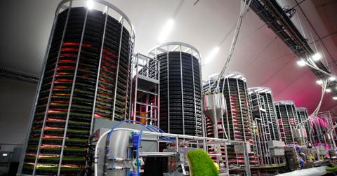 Vertical farming units