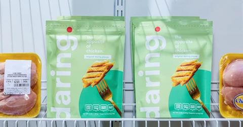 Daring Foods products on shelf