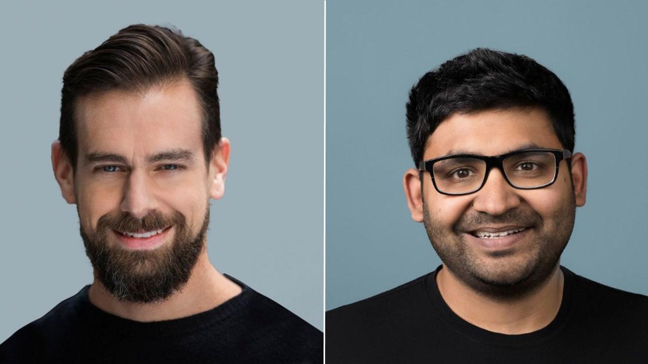 Jack Dorsey and Parag Argawal