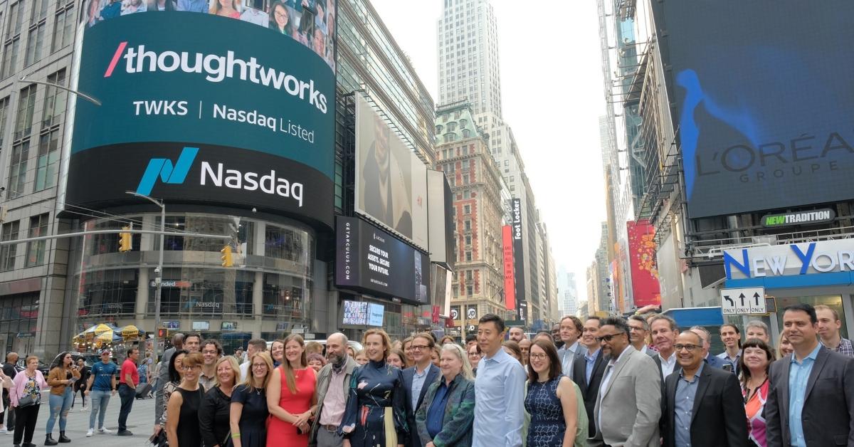 Thoughtworks Nasdaq listing