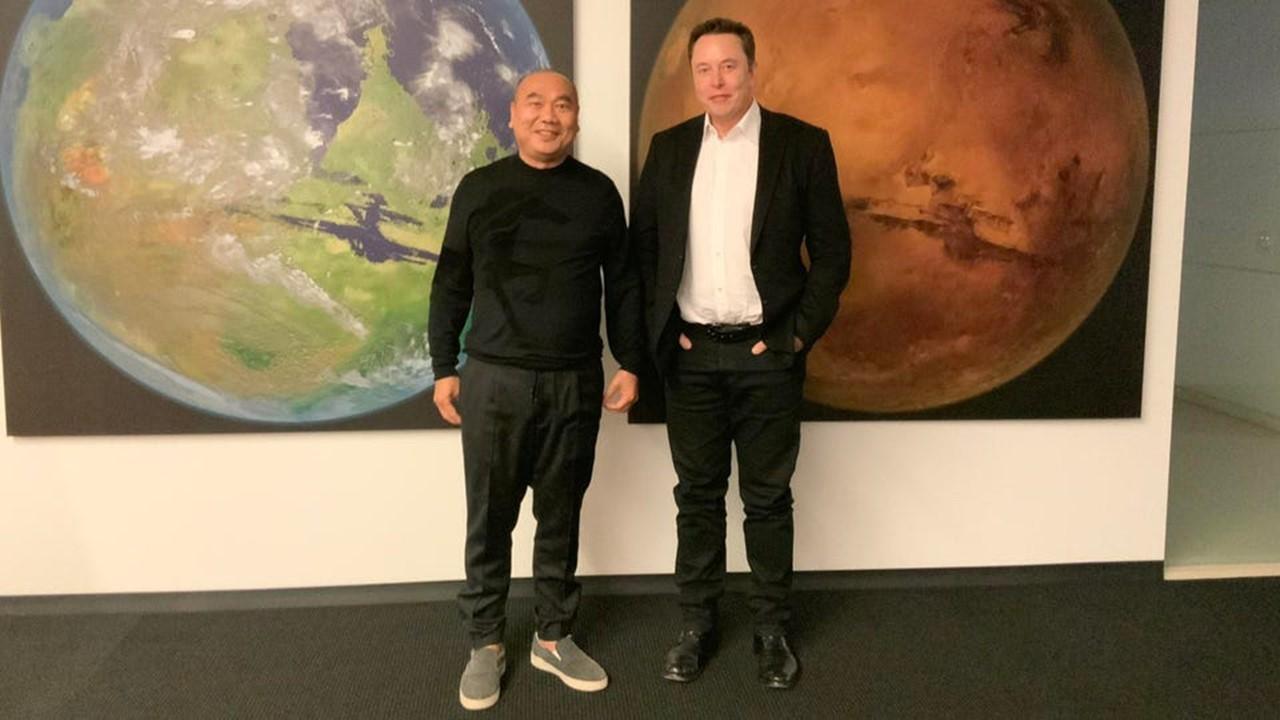 Leo KoGuan and Elon Musk