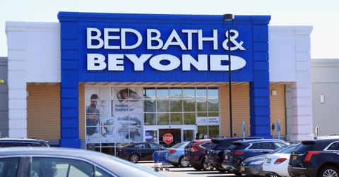 A Bed Bath & Beyond storefront