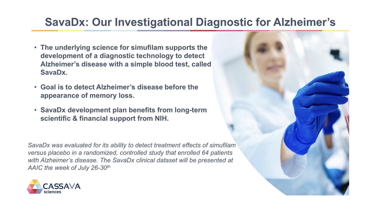 sava alzheimers drug