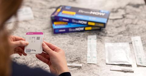 BinaxNOW COVID-19 test kit