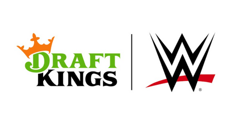 DraftKings and WWE logos