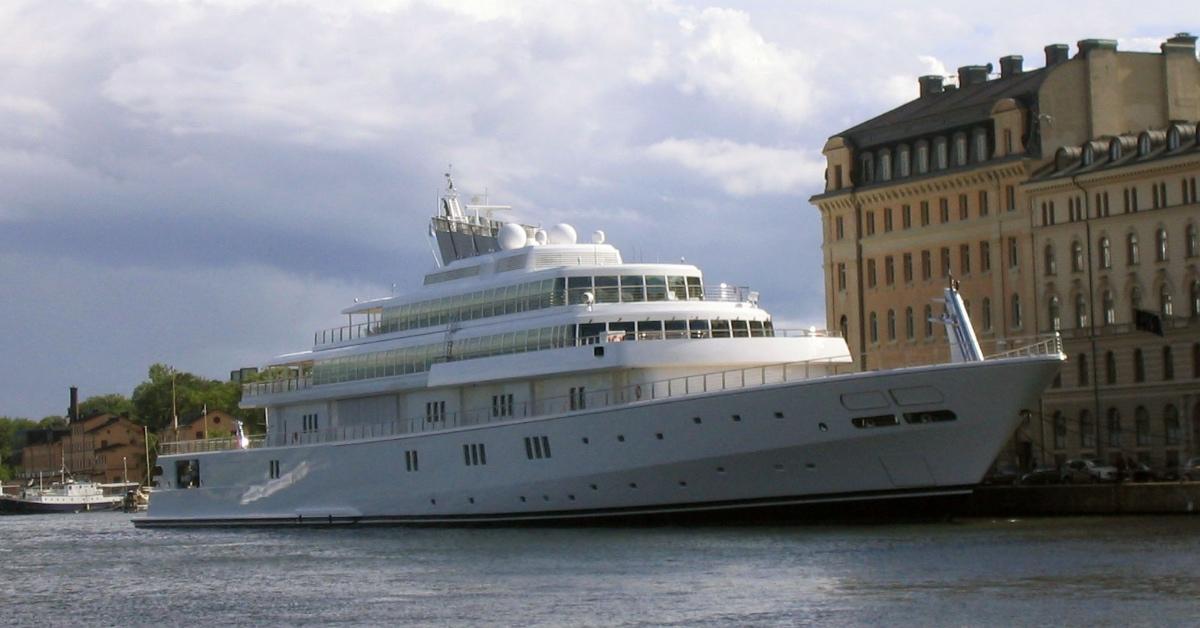 David Geffen yacht