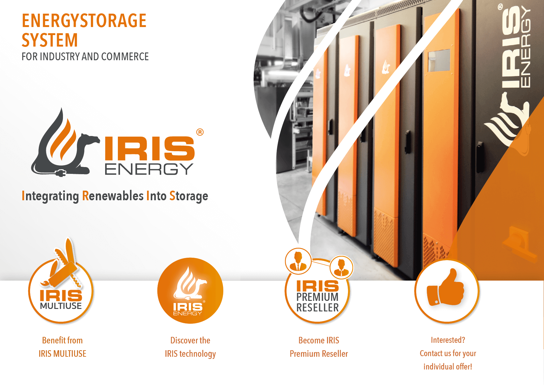 Iris Energy advertisement