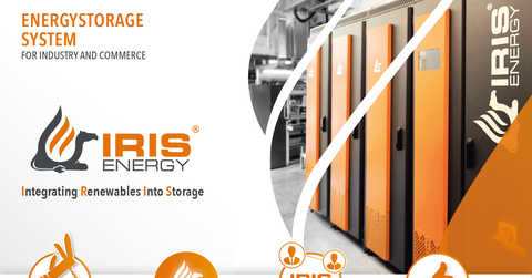 Iris Energy advertisement